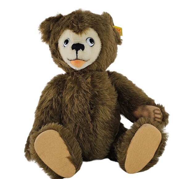 Vintage Steiff Linda Mullins Clifford Berryman Teddy Bear 0255/35 Germany 13" - Picture 1 of 8